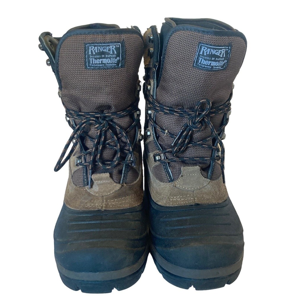 Ranger Rubber & Leather Size 8 M w/ Dupont Thermolite Liners EUC